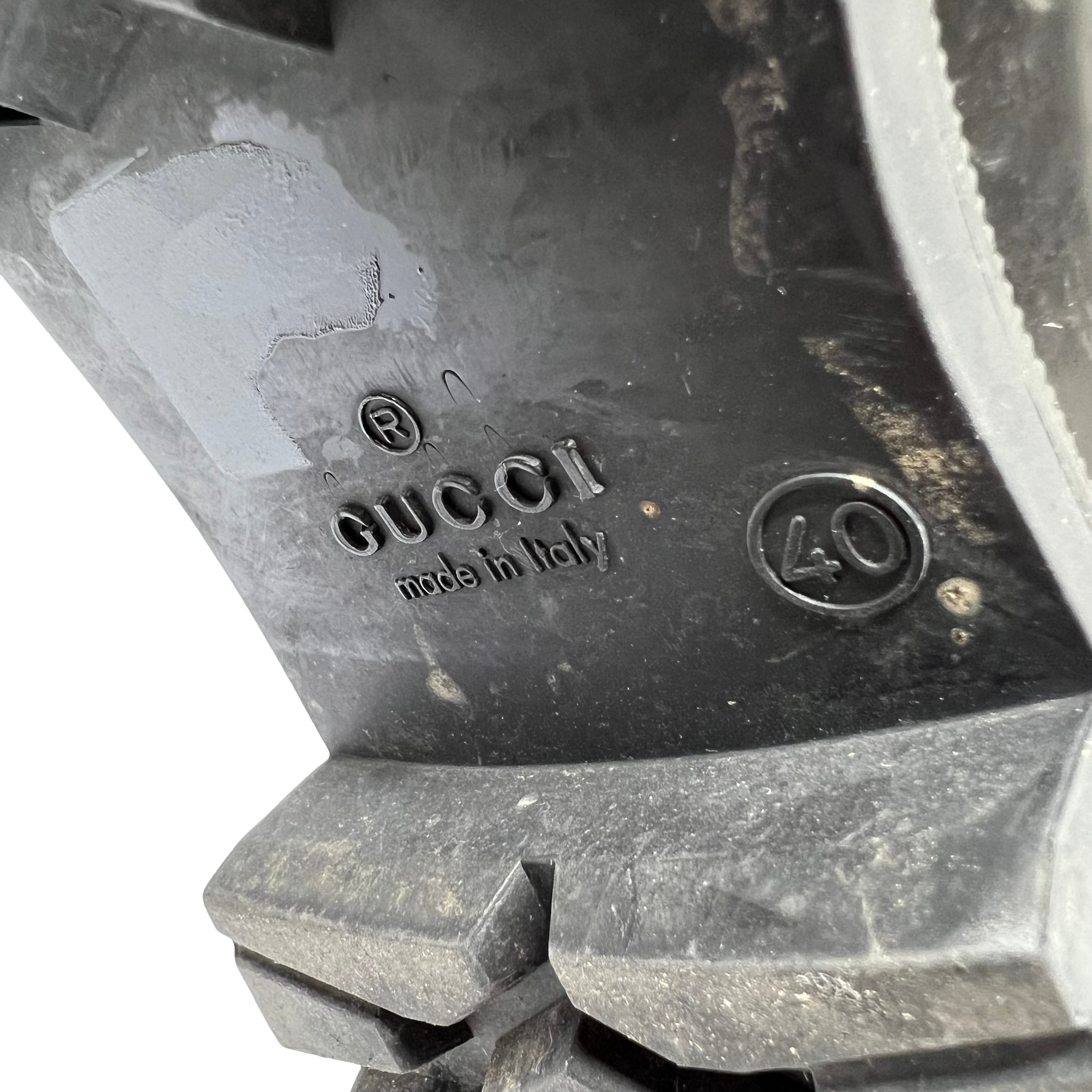 Gucci Horsebit Rubber Boots