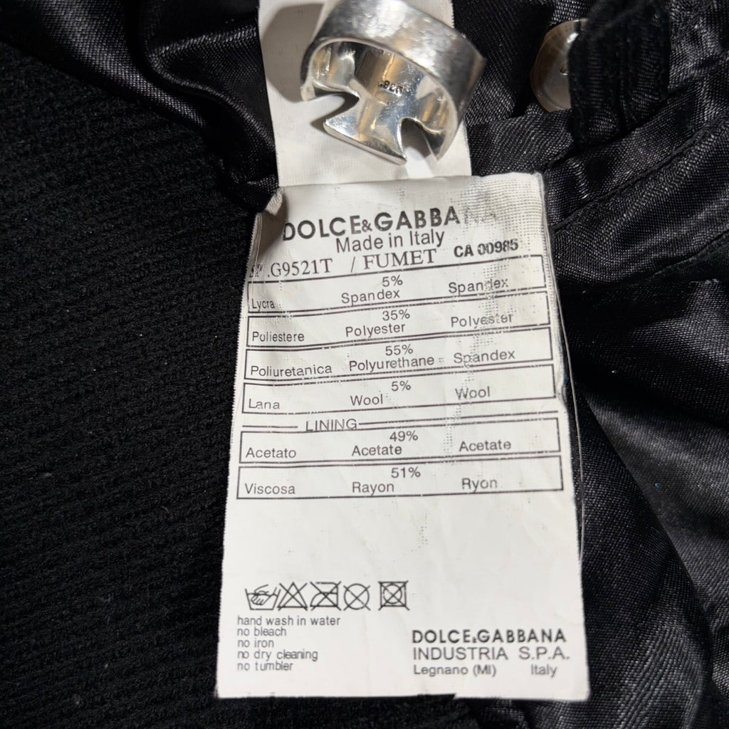 Dolce & Gabbana FW07 Multi-Pocket Utility Bomber Jacket