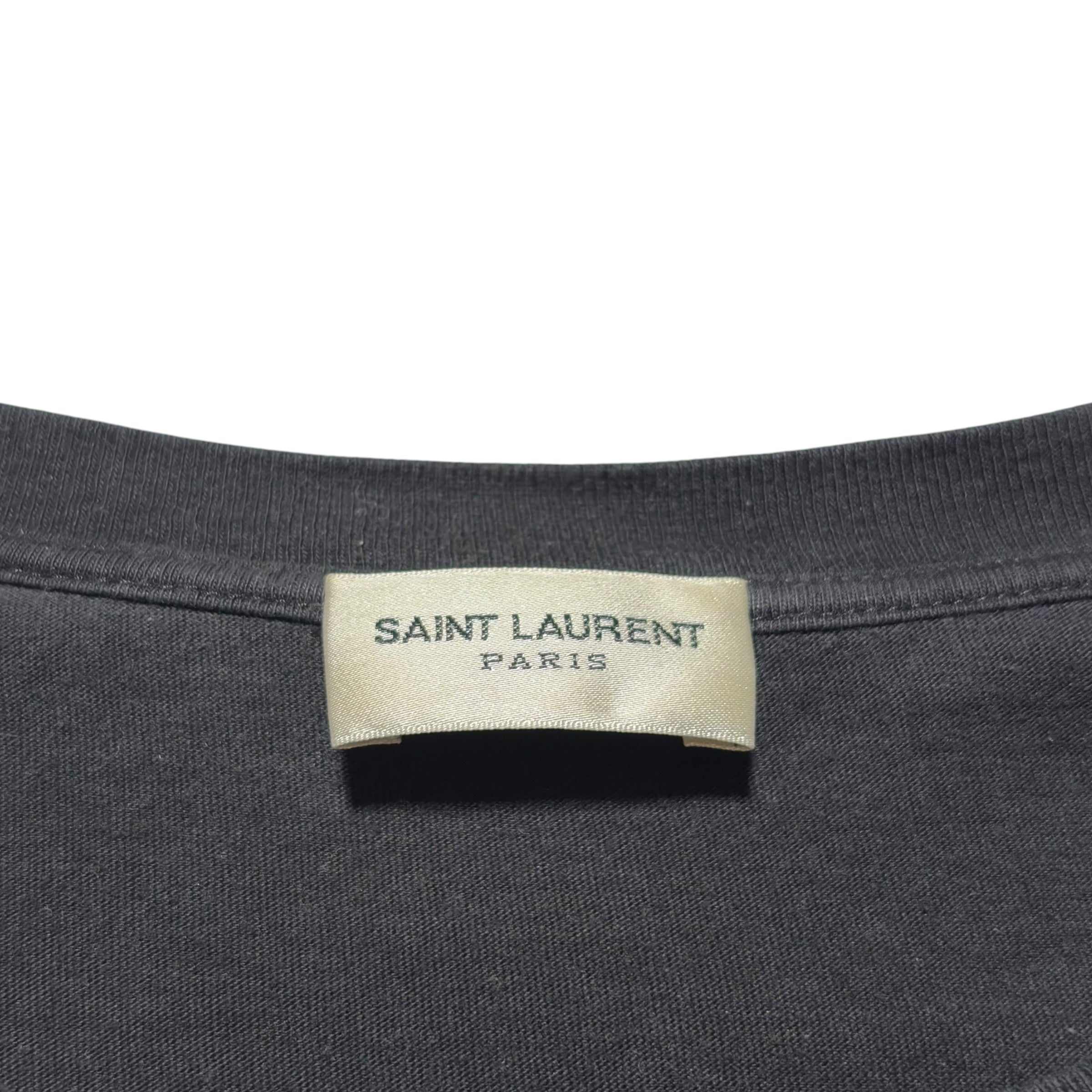 Saint Laurent Paris Vertical Logo T-Shirt