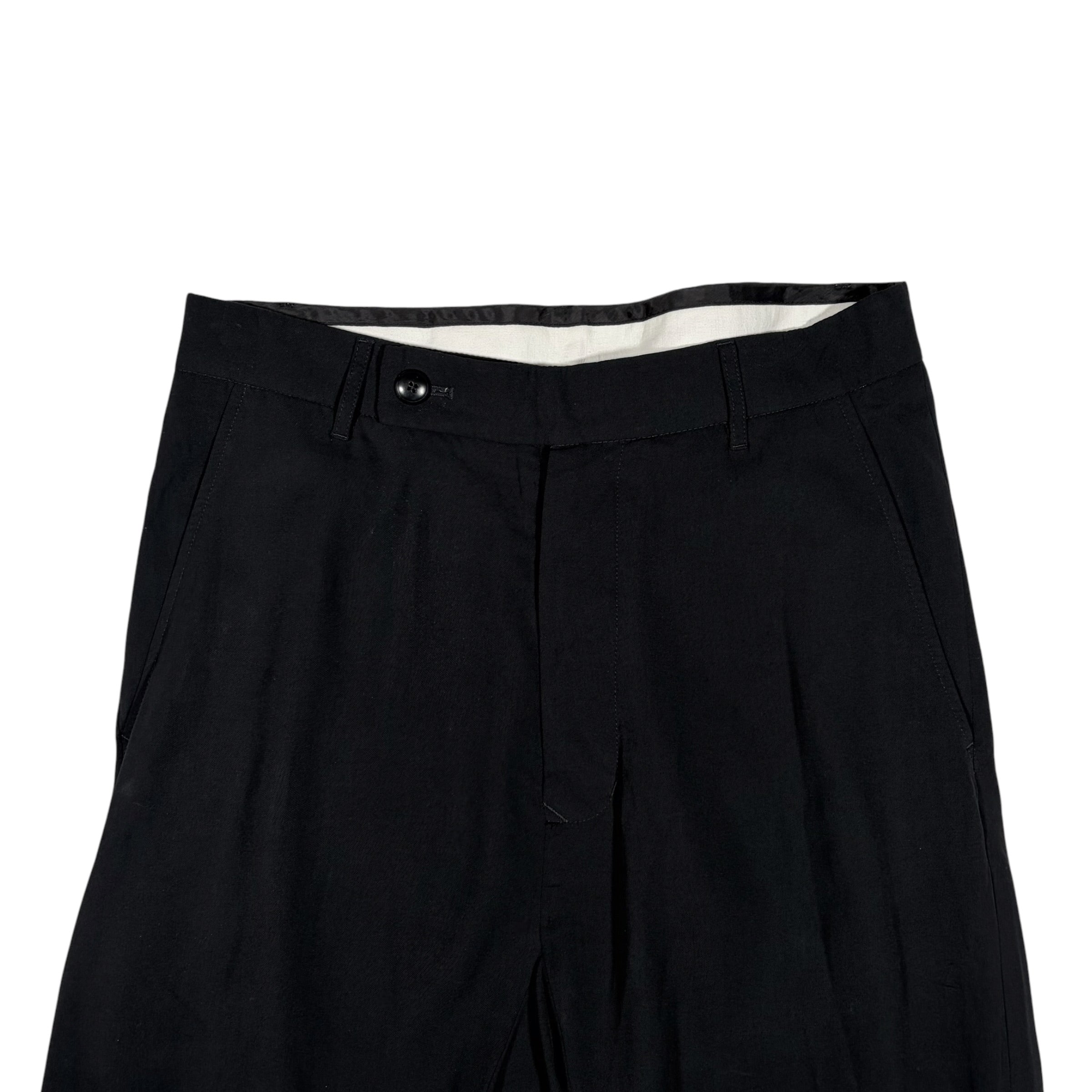 Rick Owens 2015 Drop-Crotch Wool Trousers