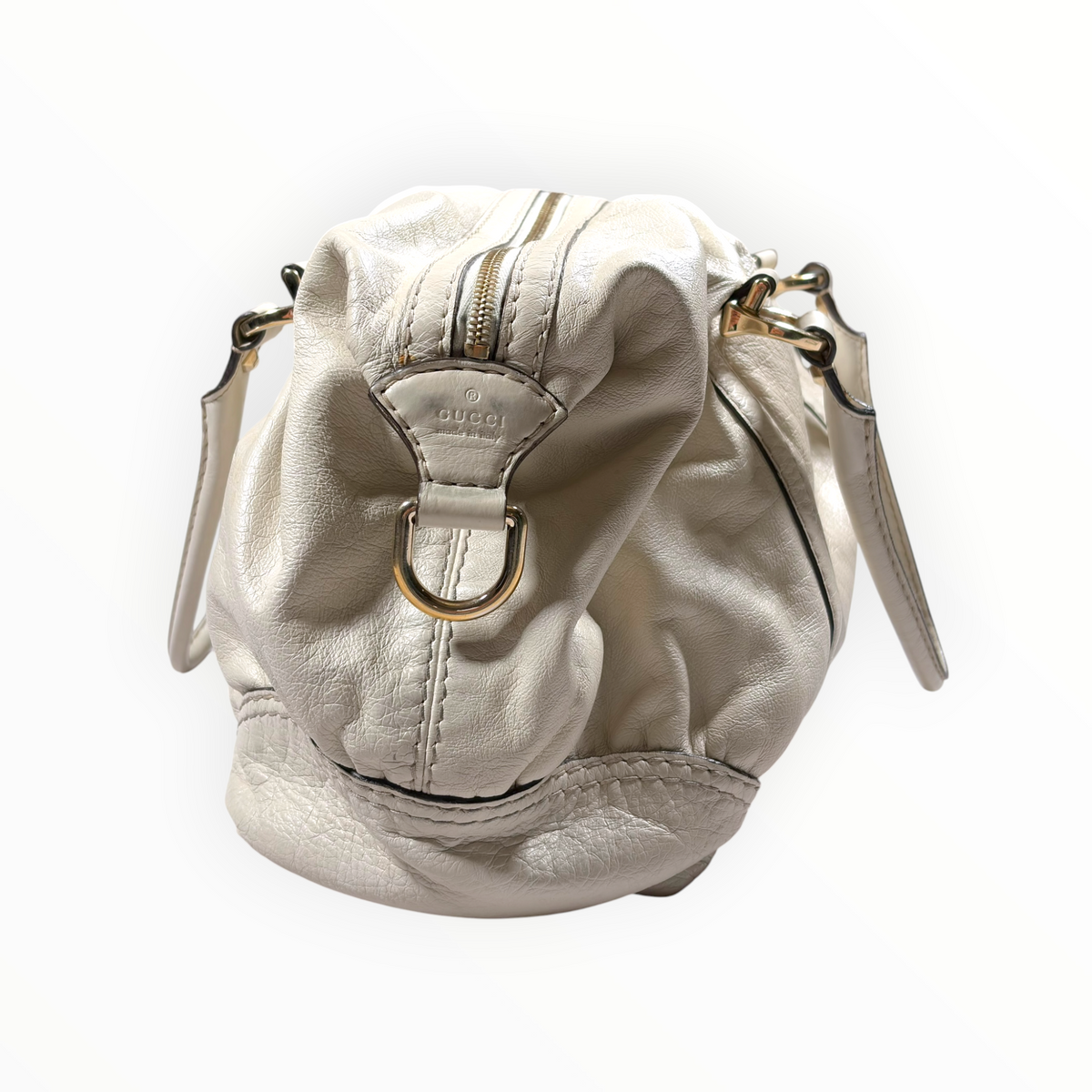 Gucci Leather Hysteria Satchel Bag