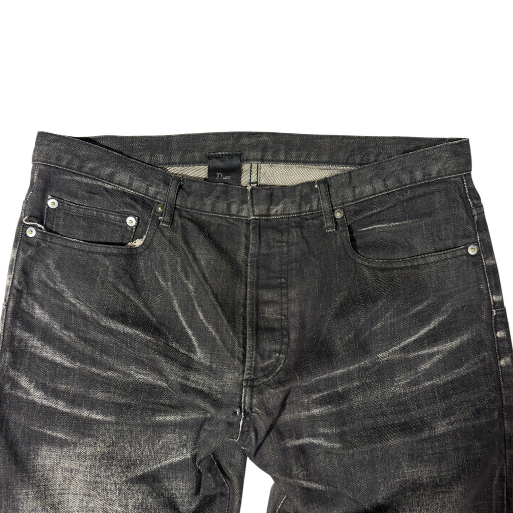 Dior Homme SS03 "Follow Me" Clawmark Denim Jeans