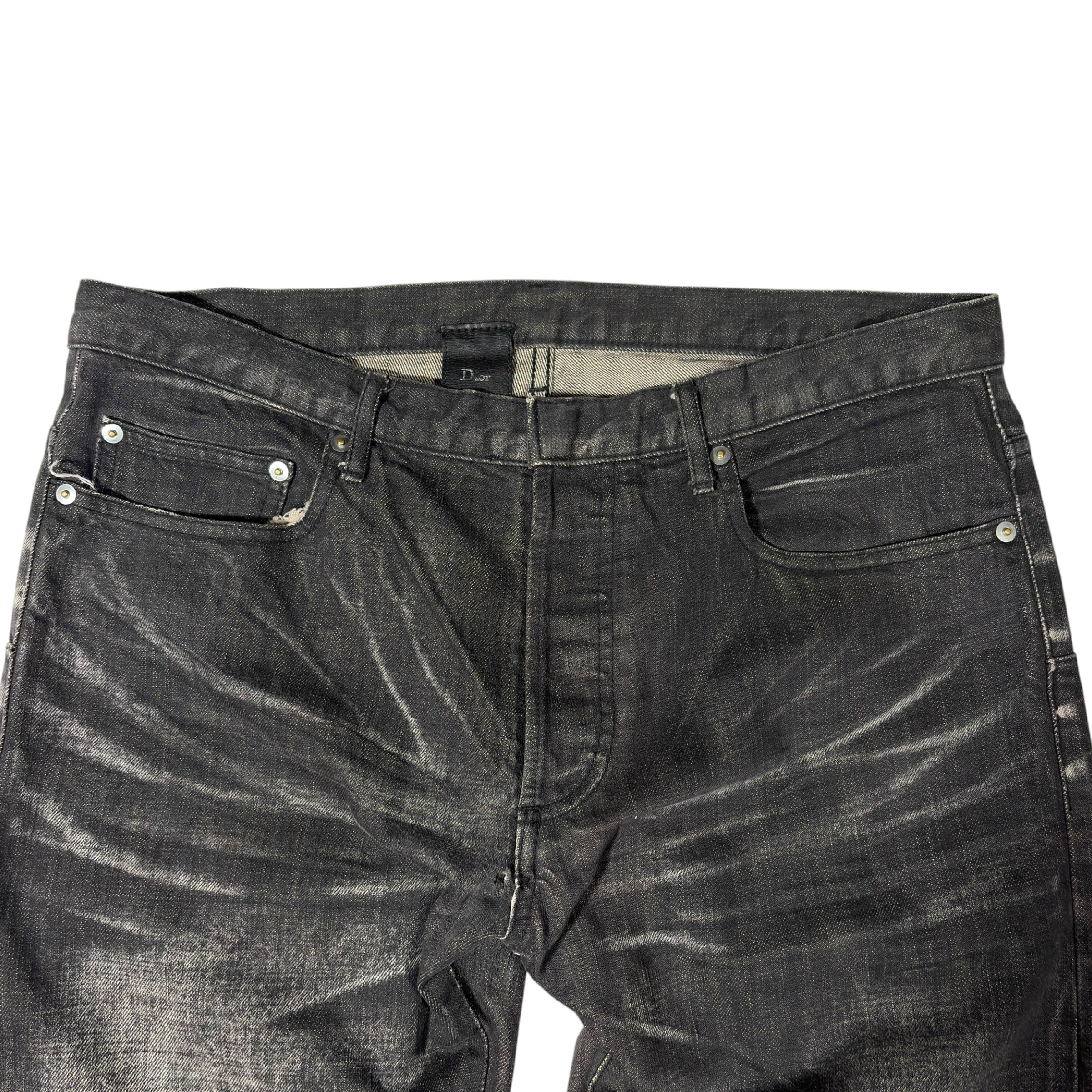 Dior Homme SS03 "Follow Me" Clawmark Denim Jeans