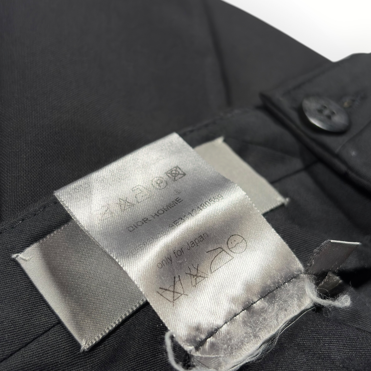Dior Homme SS09 Runway Wool Trousers