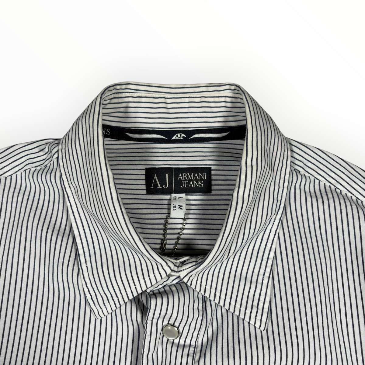 Armani Jeans 2000s Striped Shirt