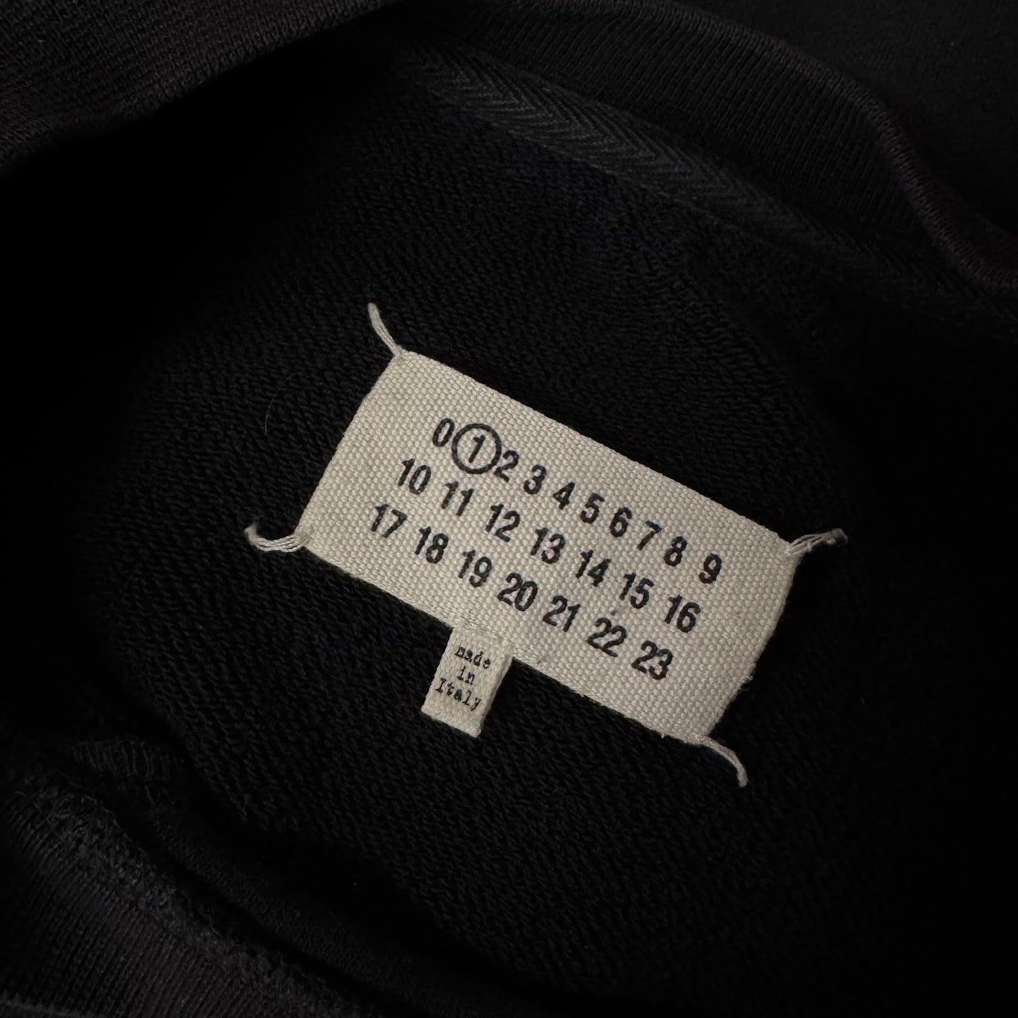 Maison Margiela 2021 Distorted Logo Sweatshirt
