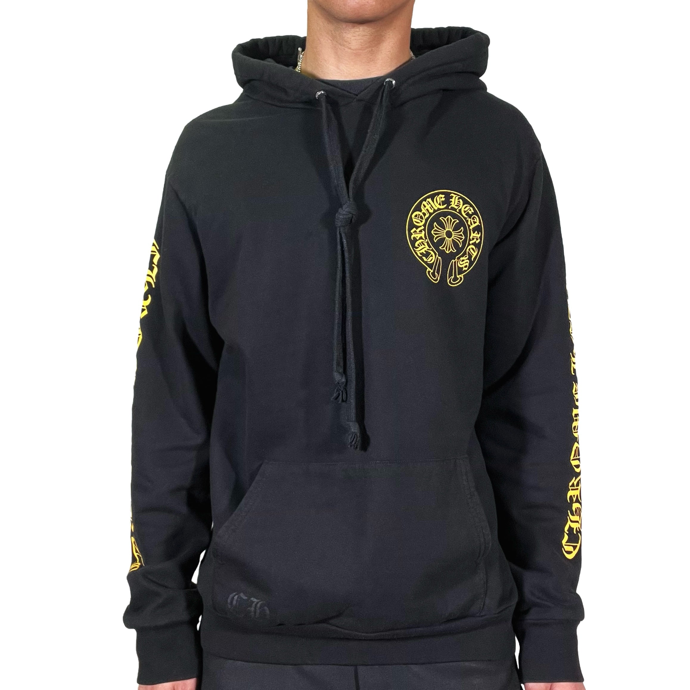 Chrome Hearts Yellow Horseshoe Hoodie