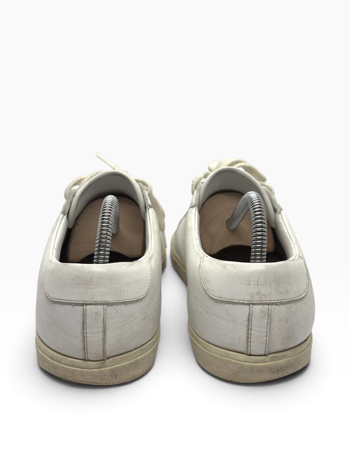 Celine Triomphe TR01L White Sneakers