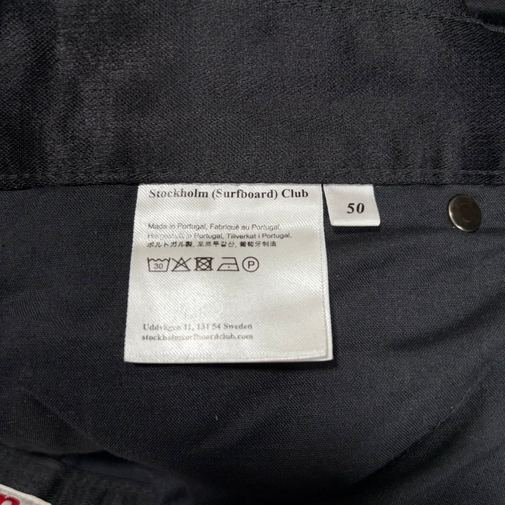Stockholm (Surfboard) Club Embroidered Flared Trousers