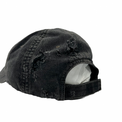 Balenciaga Distressed Logo Cap