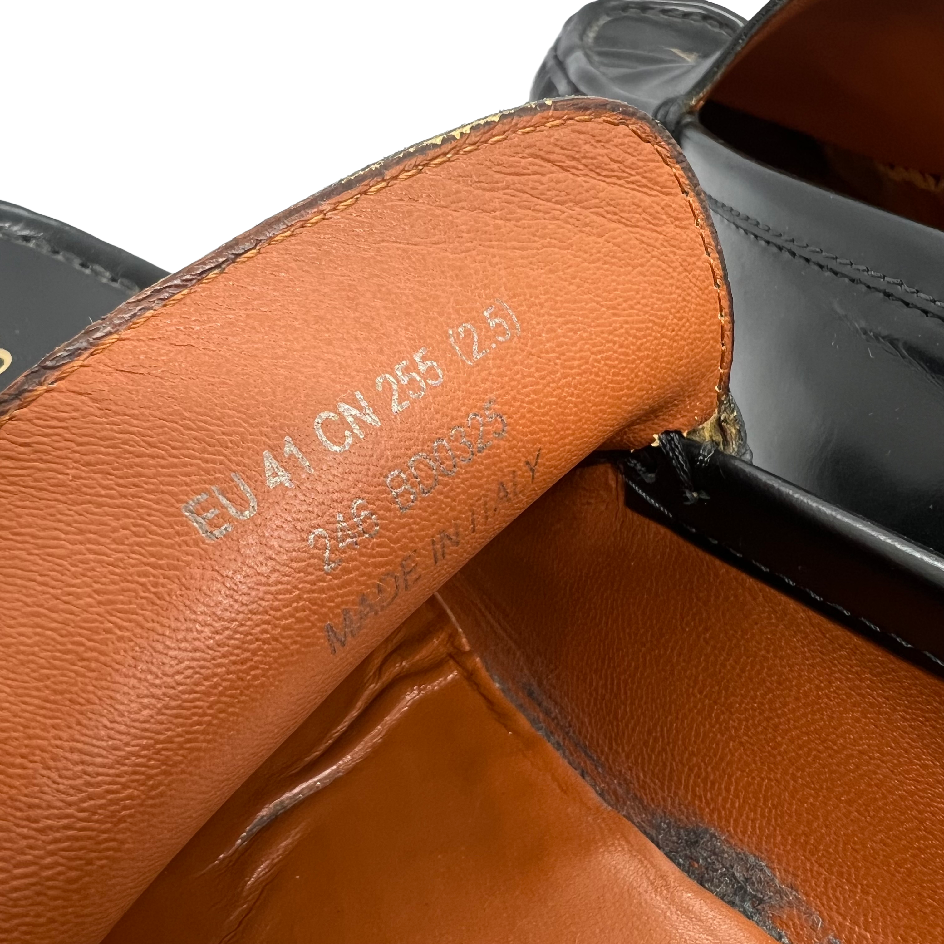 Acne Studios "AS" Leather Loafers