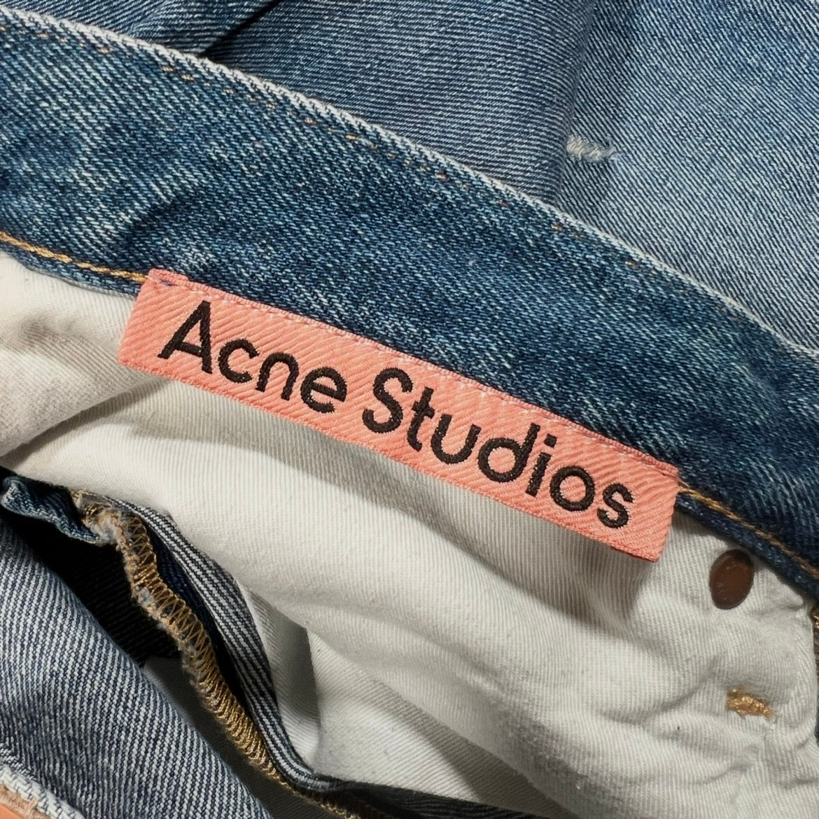 Acne Studios Distressed Loose-Fit Jeans