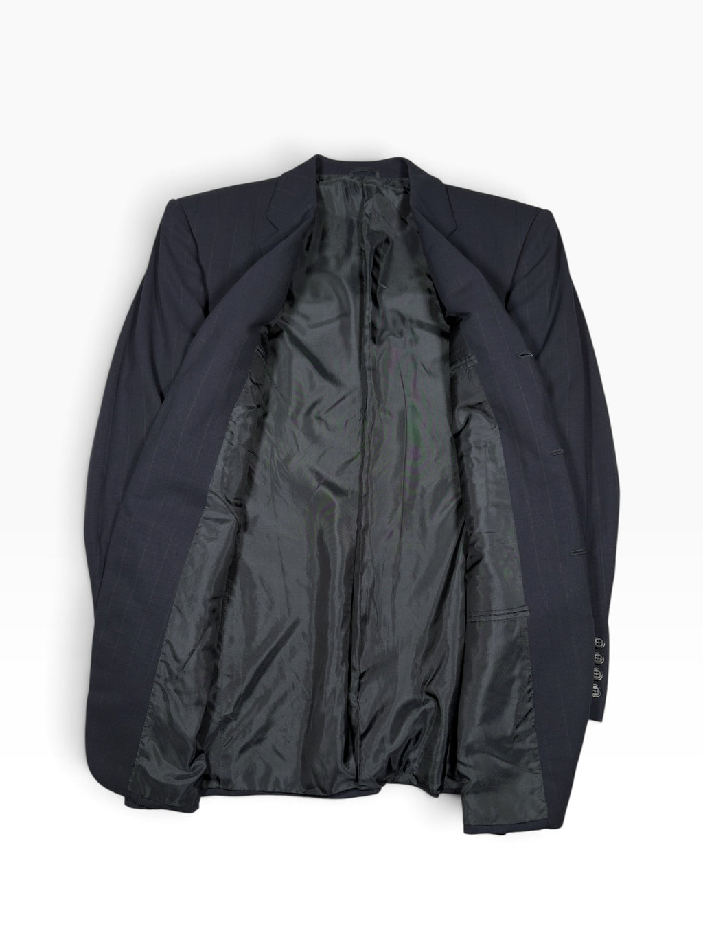 Giorgio Armani 90s Pinstripe Suit Jacket