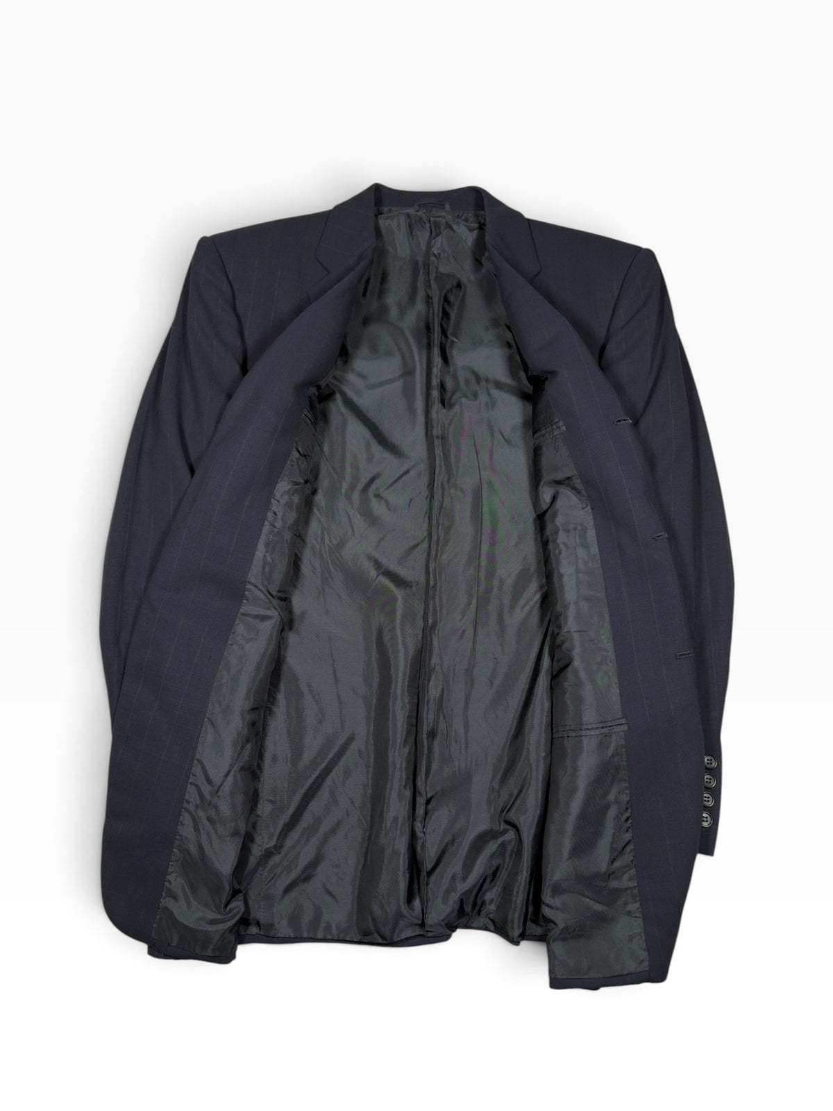 Giorgio Armani 90s Pinstripe Suit Jacket