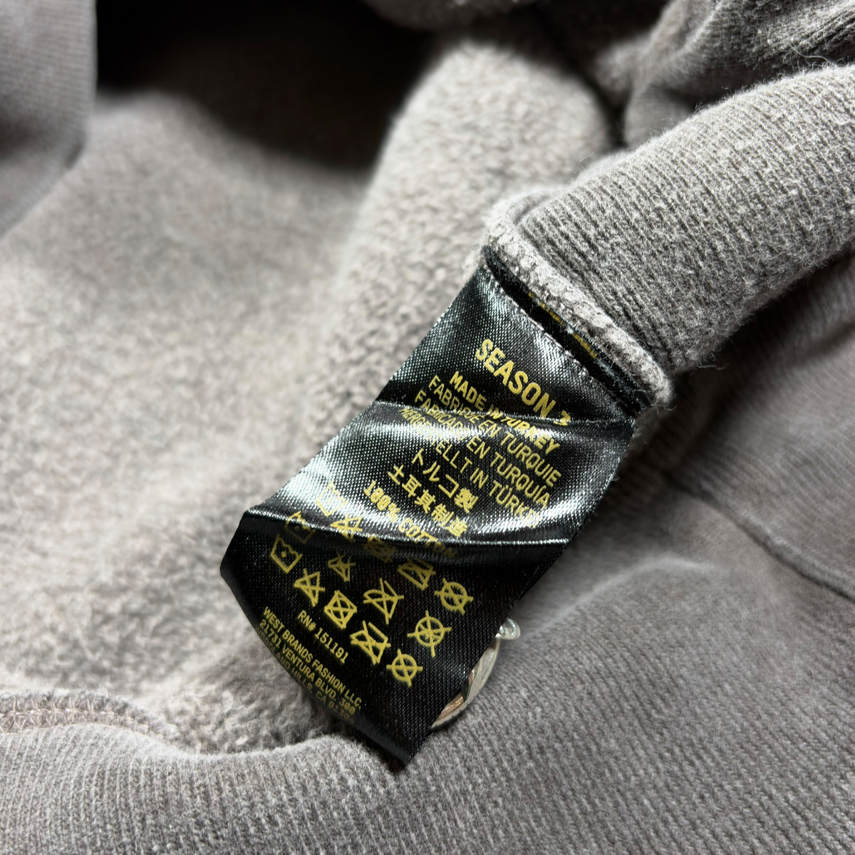 Yeezy Season 3 2016 Washed Hoodie