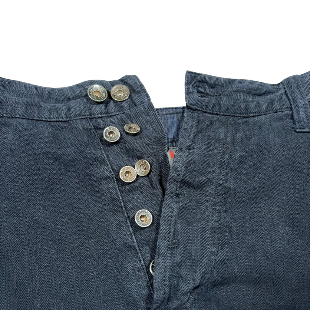 Dolce & Gabbana "Love Affair" Dark Blue Cargo Trousers