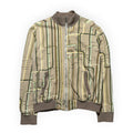 John Galliano Subway Transit Map Zip-Up Sweatshirt