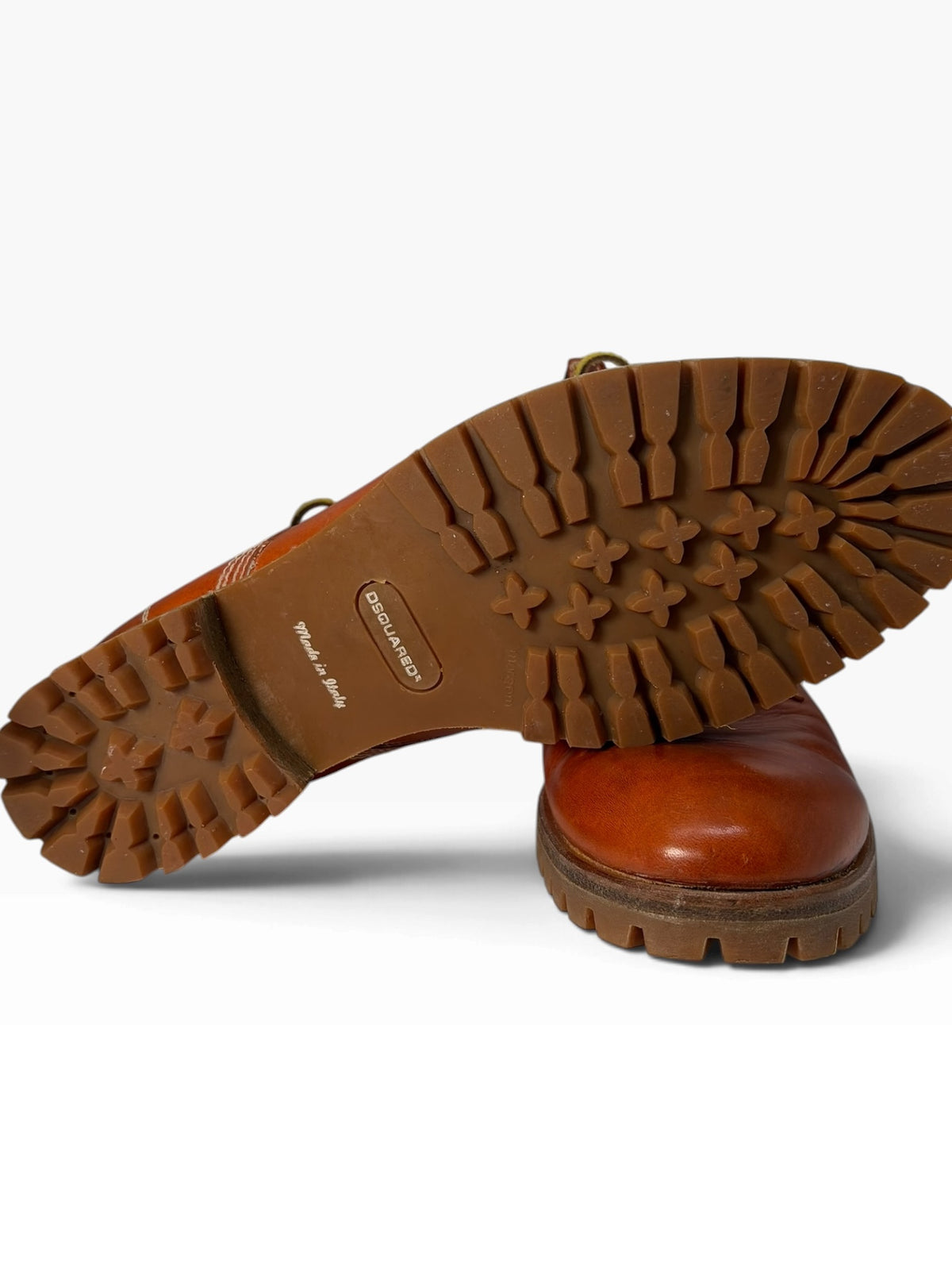 Dsquared² Leather Lug Boot