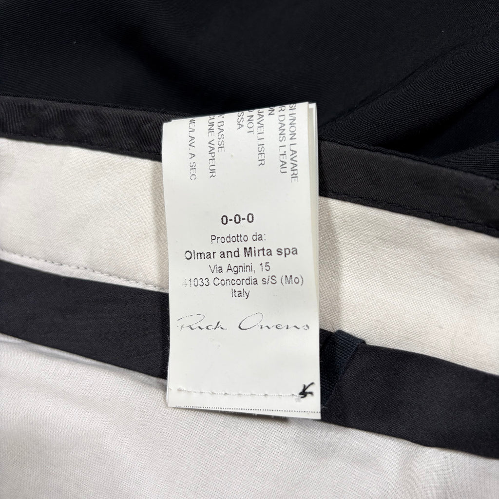 Rick Owens 2015 Drop-Crotch Wool Trousers
