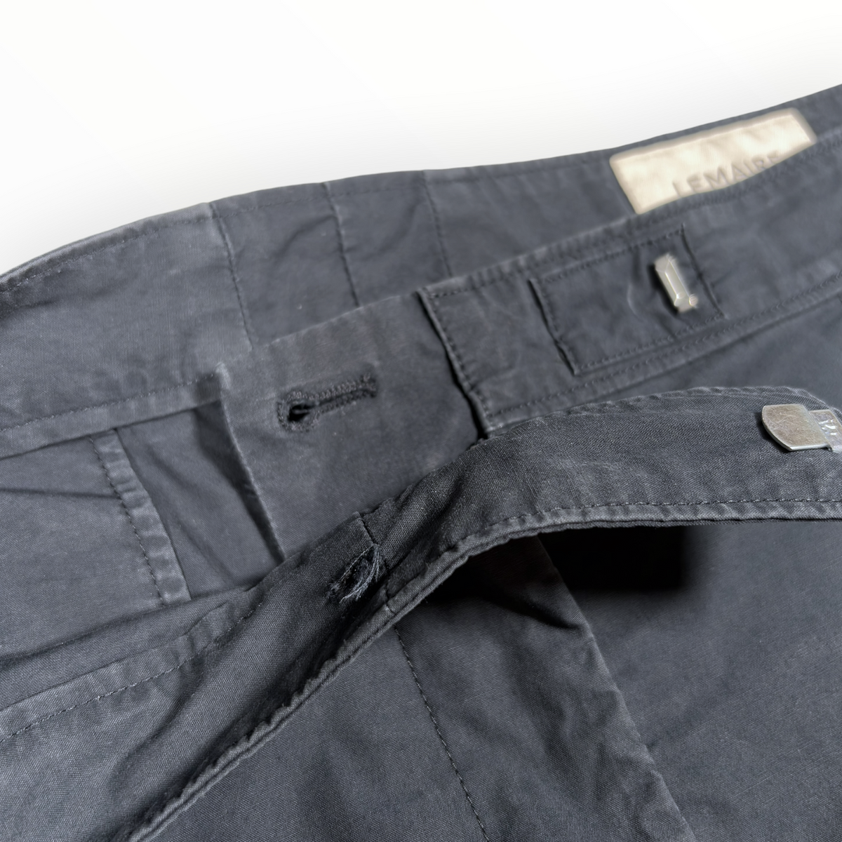 Lemaire Wide-Leg Cotton Trousers