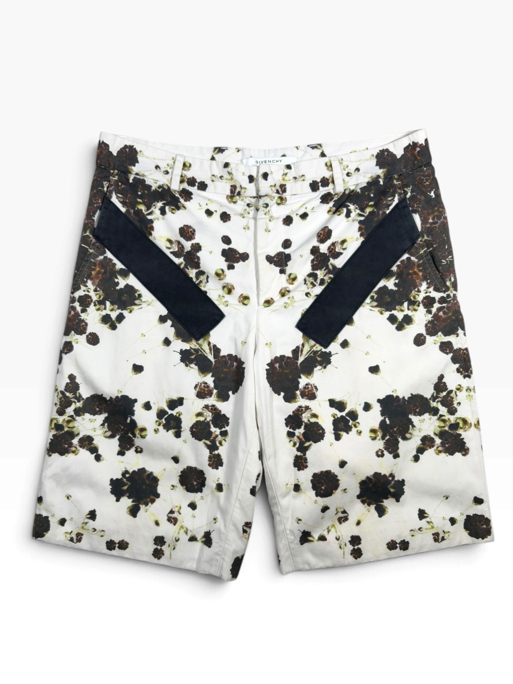 Givenchy Floral Print Bermuda Shorts