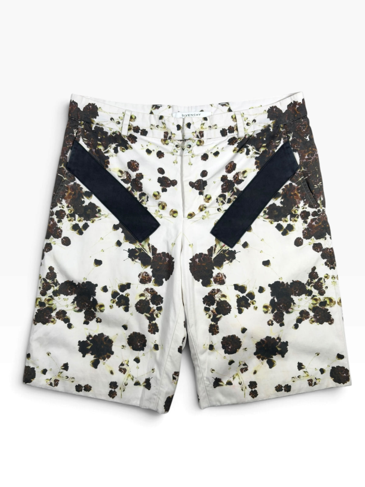 Givenchy Floral Print Bermuda Shorts