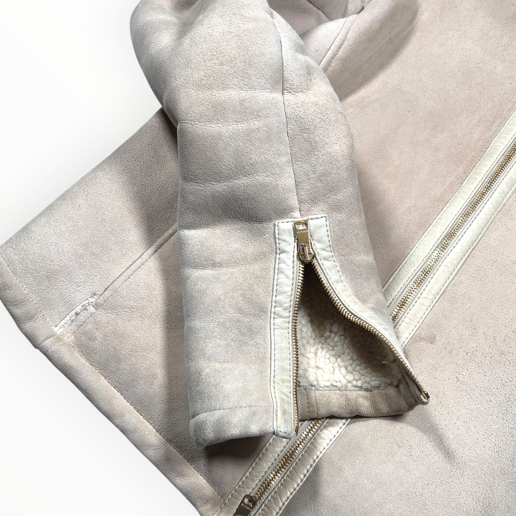 Gucci FW00 Shearling Moto Jacket