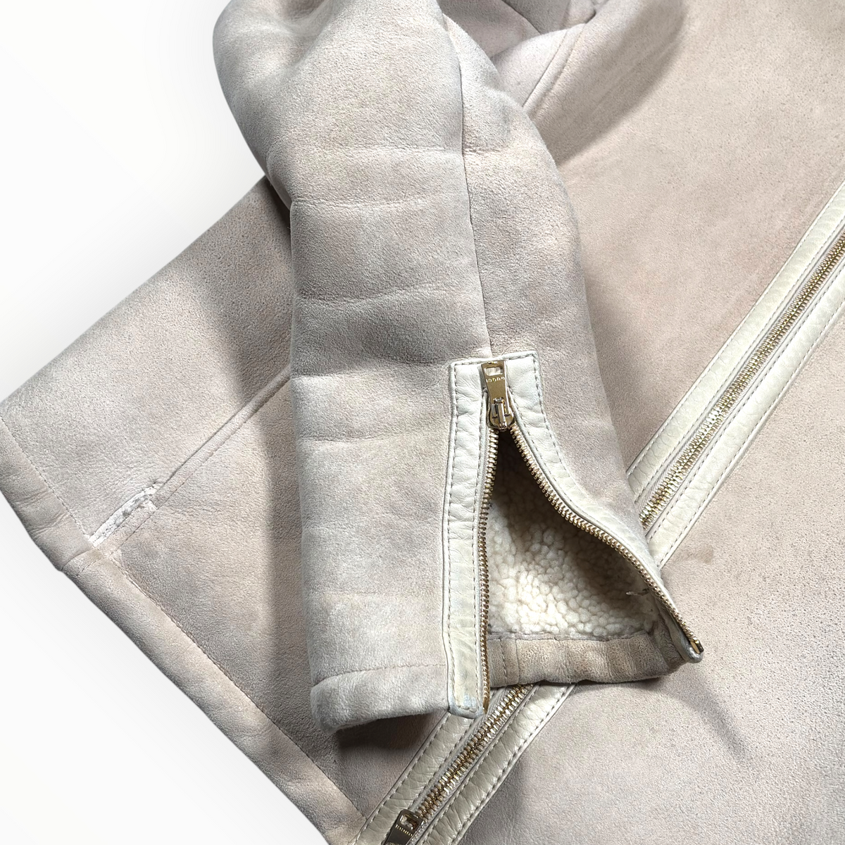 Gucci FW00 Shearling Moto Jacket