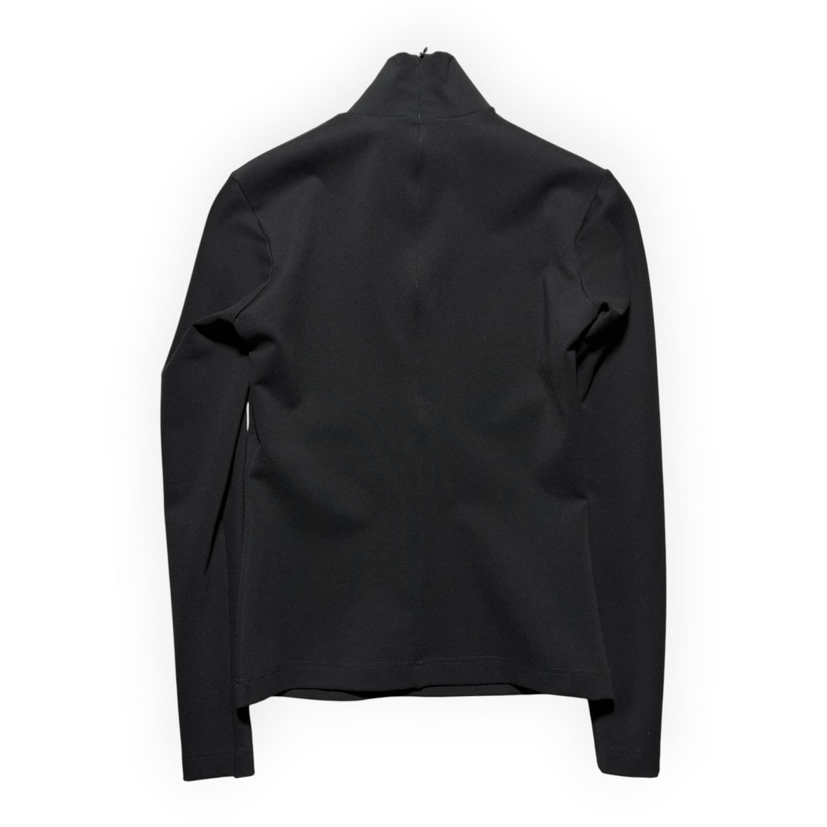 Balenciaga 2022 Sporty B Zip-Back Turtleneck