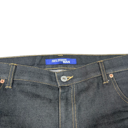 Junya Watanabe FW17 Runway Leopard Wide Denim