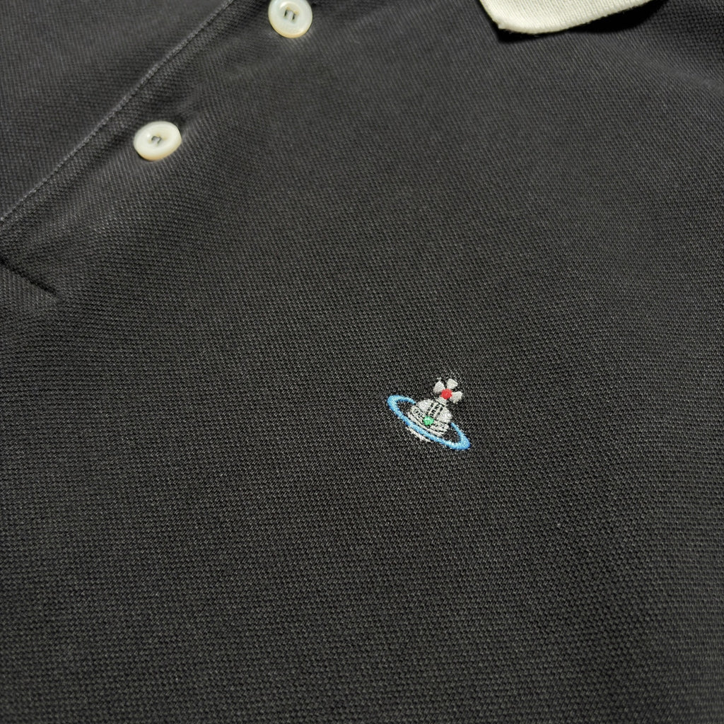 Vivienne Westwood Contrast Collar Orb Polo Shirt