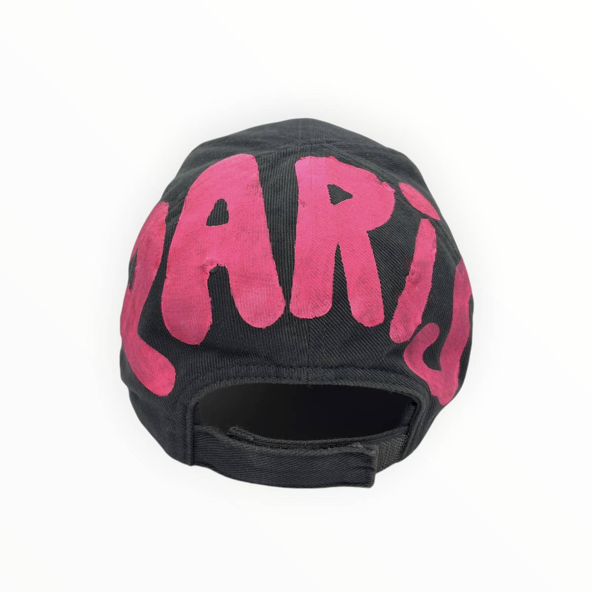 Balenciaga Graffiti Paris BB Logo Baseball Cap