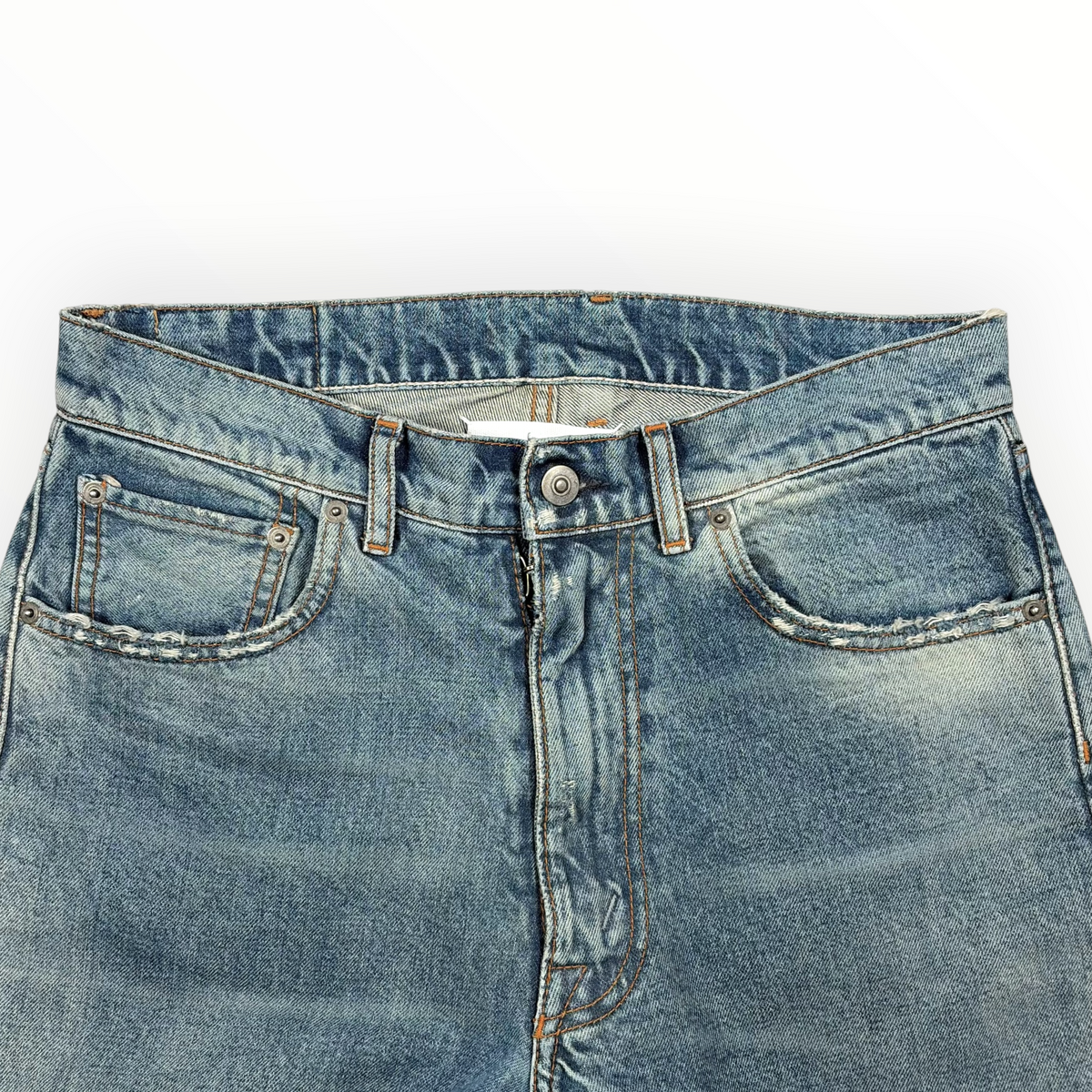 Maison Margiela 2023 Distressed Straight Jeans