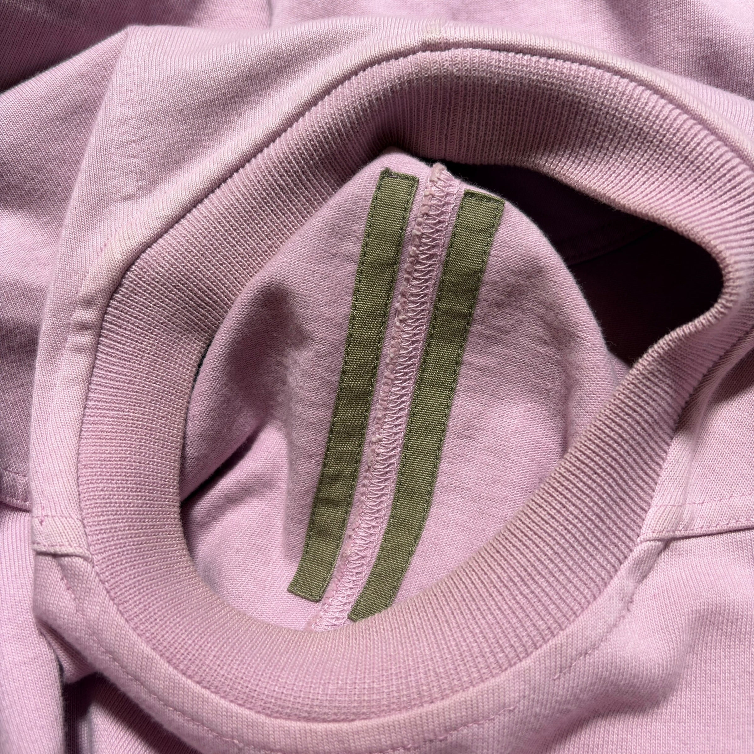 Rick Owens DRKSHDW Pink Crewneck Sweatshirt