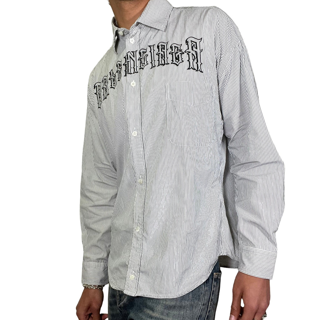 Balenciaga Tattoo Striped Shirt