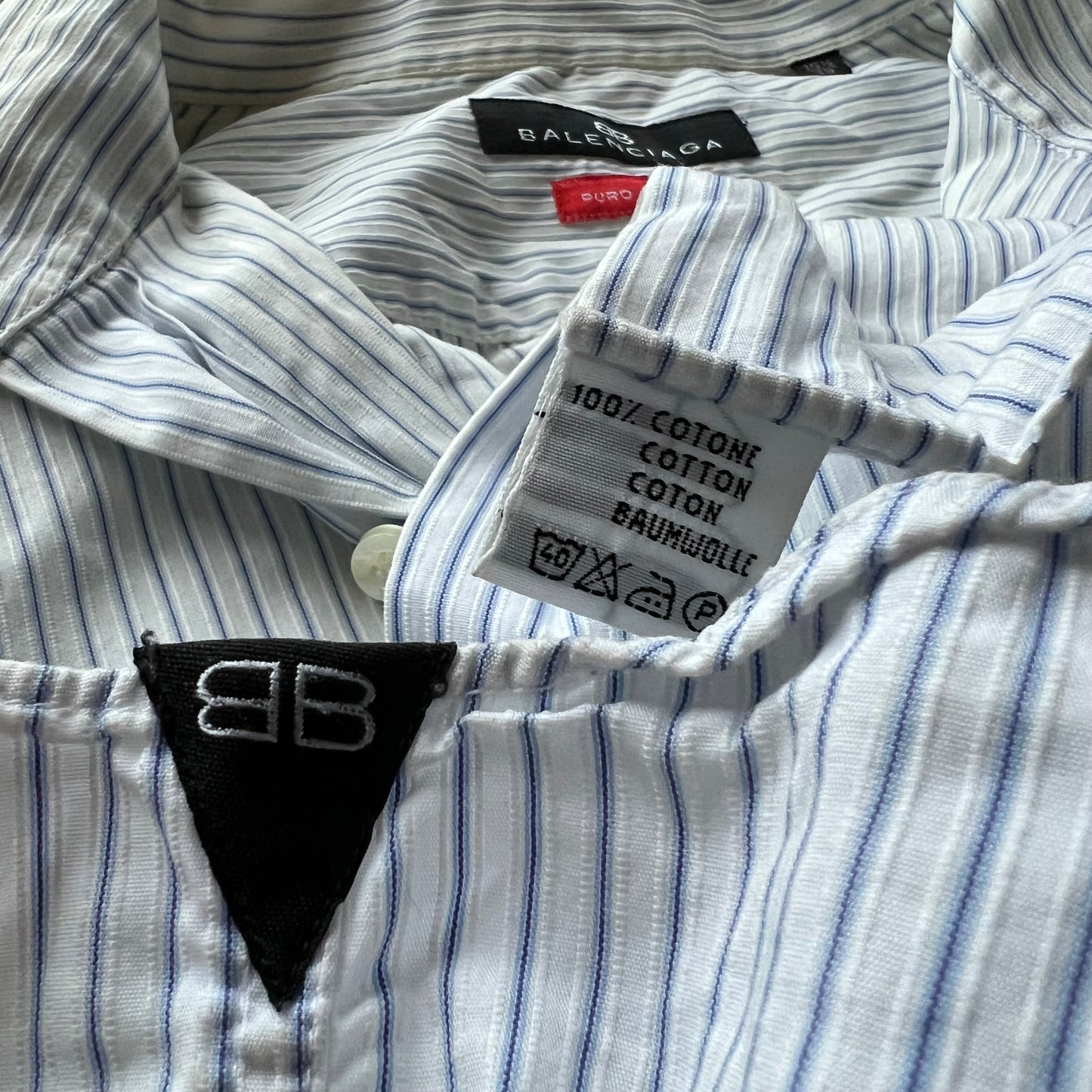 Vintage Balenciaga Stripe Shirt