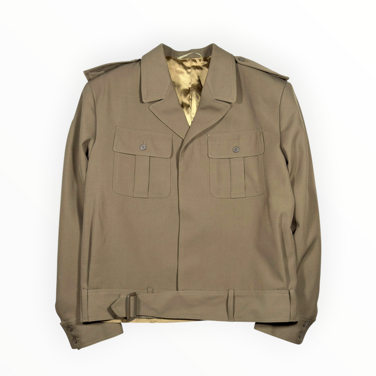 Rafio Italian Tailored Belted Ike Field Jacket