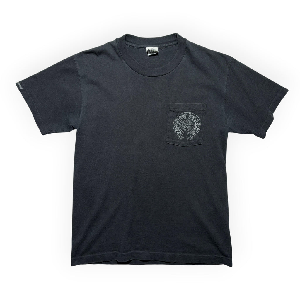 Chrome Hearts Vintage Cemetery Cross Pocket T-Shirt