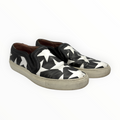 Givenchy Star Print Leather Slip-On Sneakers