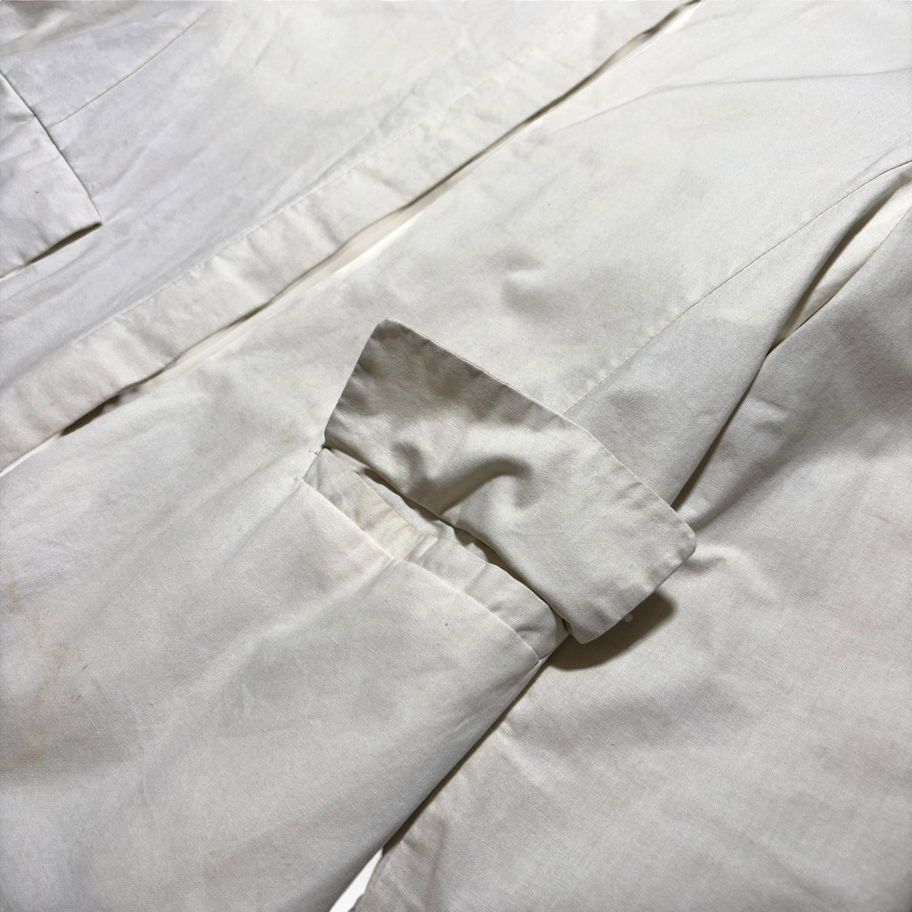 Helmut Lang 1998 Coated Canvas Trench Coat
