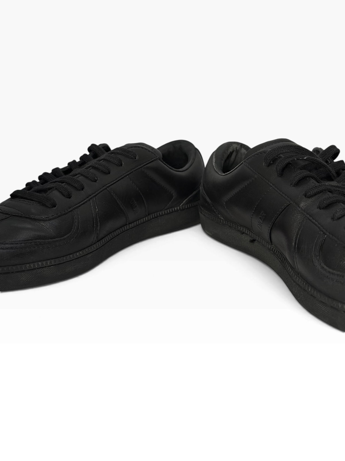 Dior Homme Black Leather B01 Low-Top Sneakers