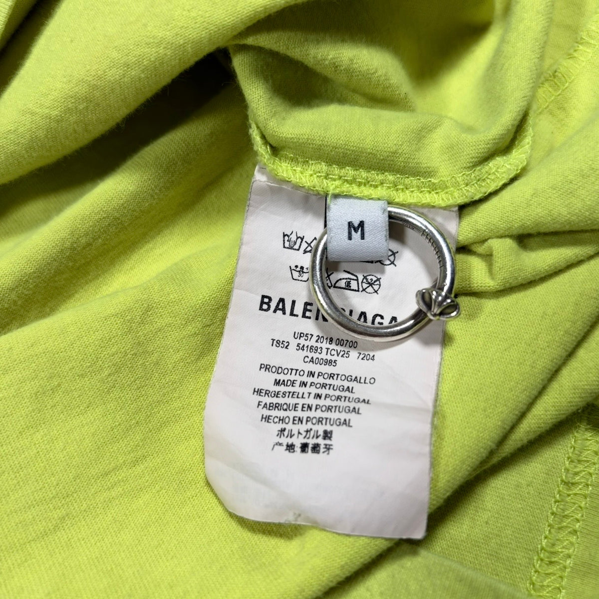 Balenciaga 2018 Micro Logo T-Shirt