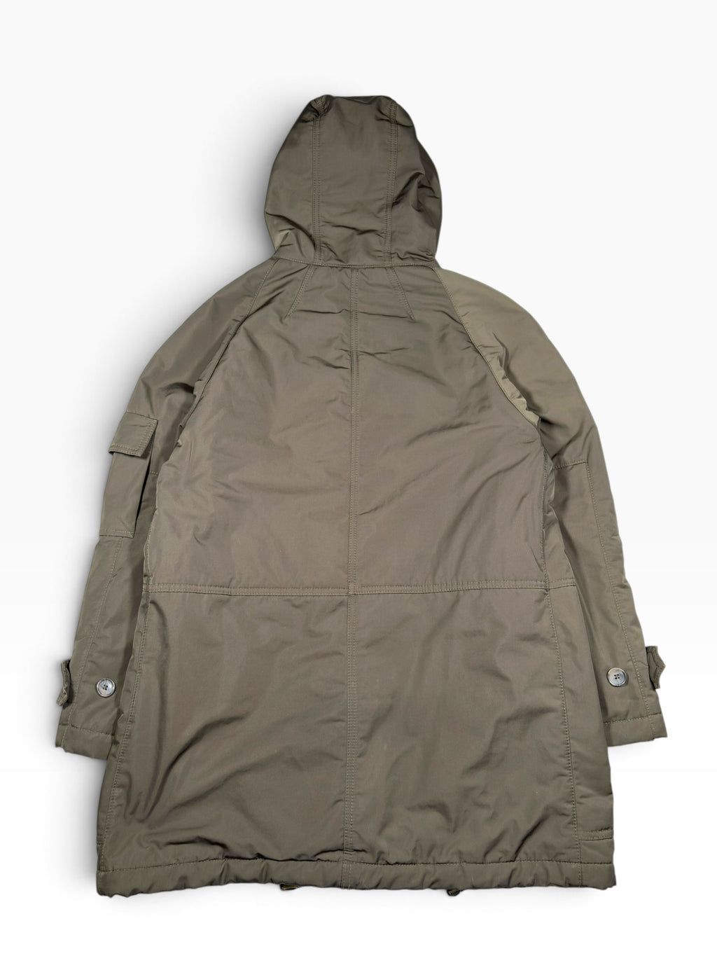 Dolce & Gabbana Khaki Utility Hooded Parka