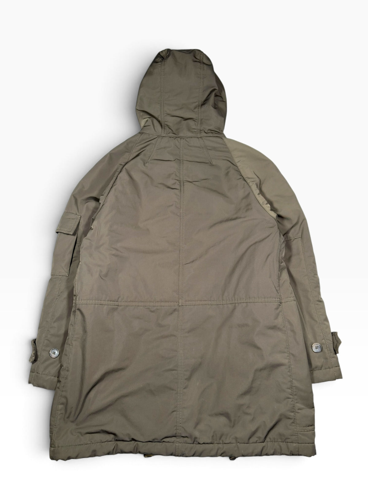 Dolce & Gabbana Khaki Utility Hooded Parka