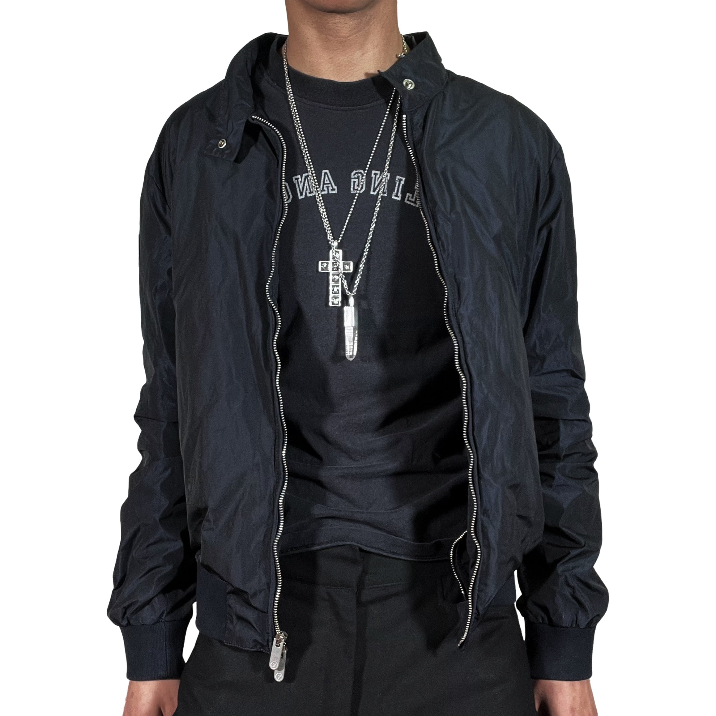 Dirk Bikkembergs Sport Nylon Bomber Jacket