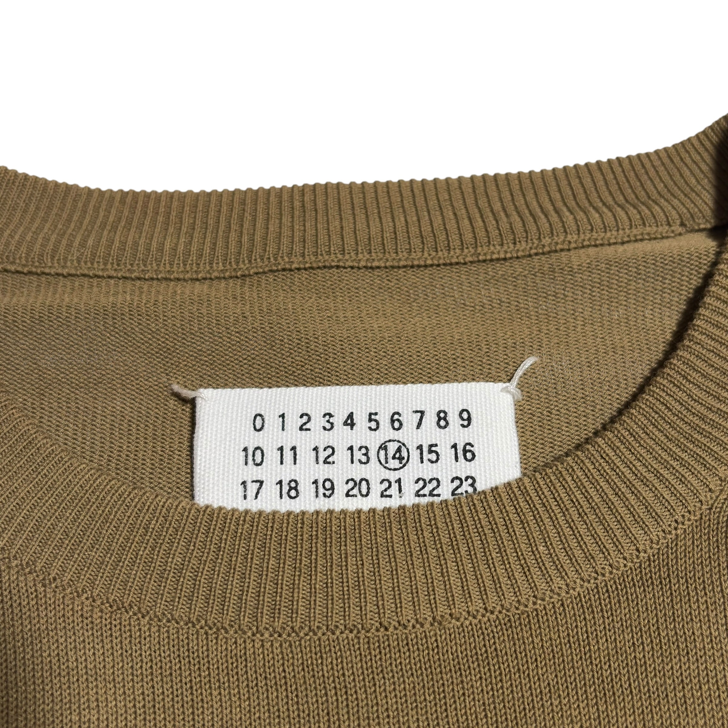 Maison Margiela 2015 Elbow Patch Crewneck Sweater