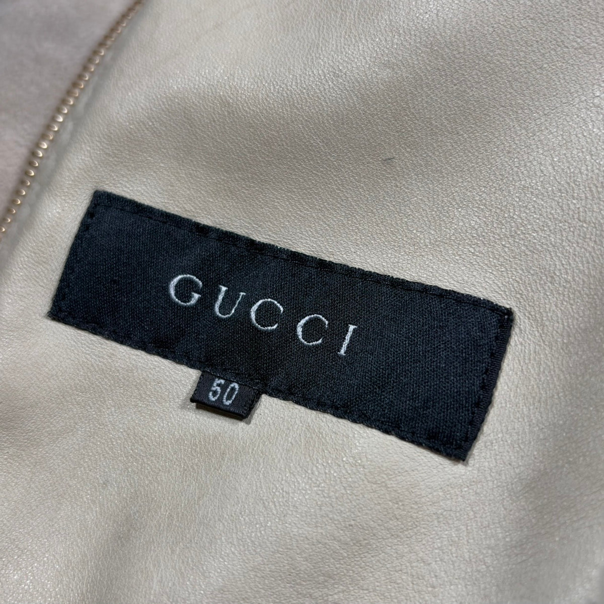 Gucci FW00 Shearling Moto Jacket