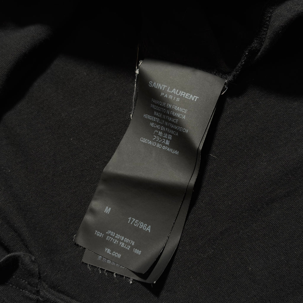 Saint Laurent Paris Vertical Logo T-Shirt