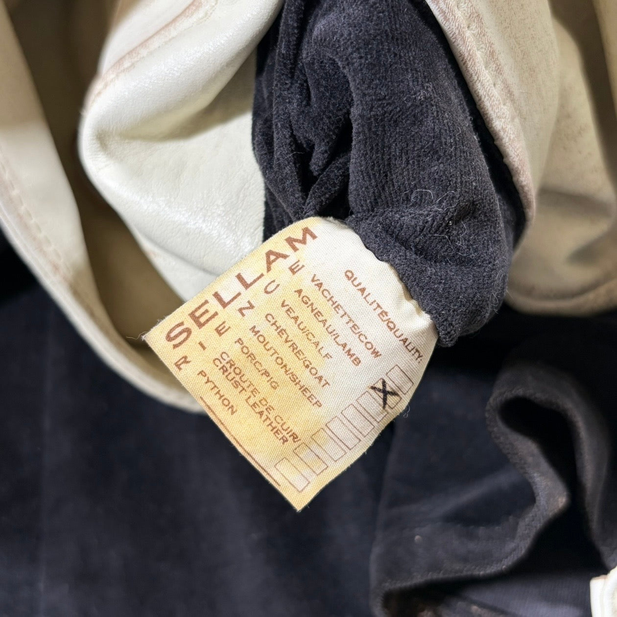 Isaac Sellam Experience Distressed Lambskin Trench Coat