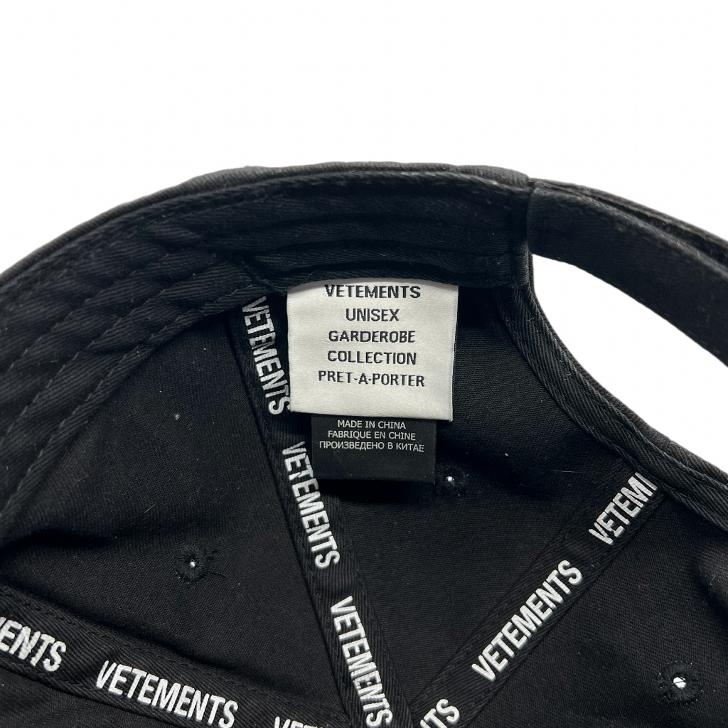 Vetements Only Vetements Cap